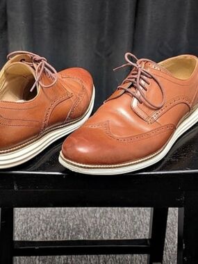 Cole Haan OriginalGrand Wingtip Oxford Men's Shoes US 12 E2